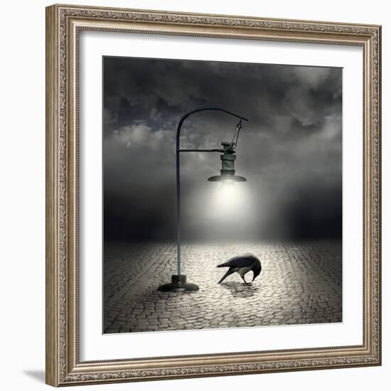 Dark Side-ValentinaPhotos-Framed Art Print