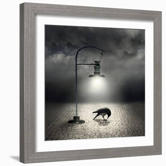 Dark Side-ValentinaPhotos-Framed Art Print