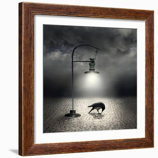 Dark Side-ValentinaPhotos-Framed Art Print