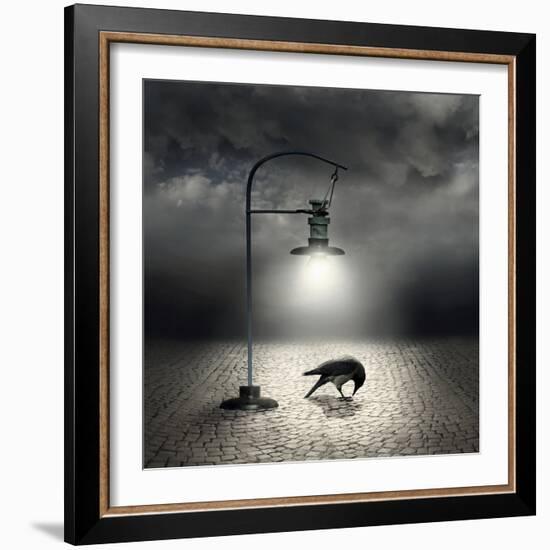 Dark Side-ValentinaPhotos-Framed Art Print