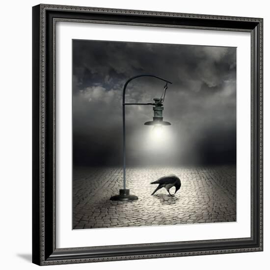 Dark Side-ValentinaPhotos-Framed Art Print