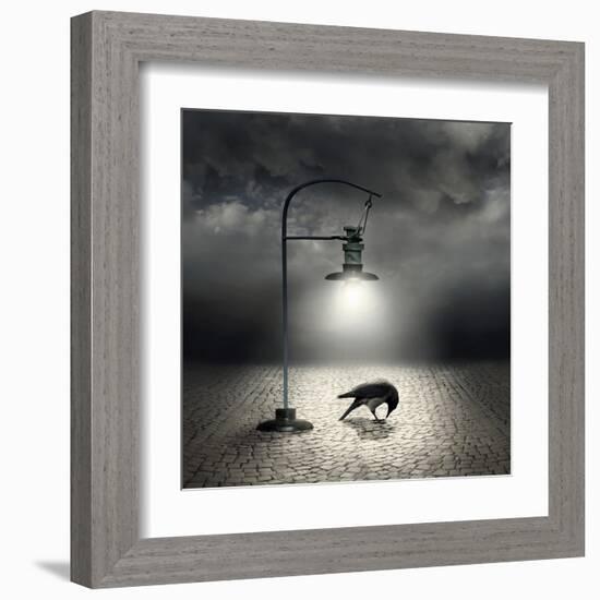 Dark Side-ValentinaPhotos-Framed Art Print