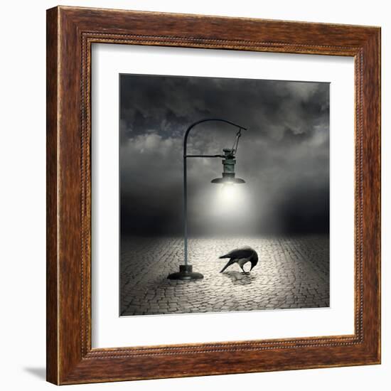 Dark Side-ValentinaPhotos-Framed Art Print