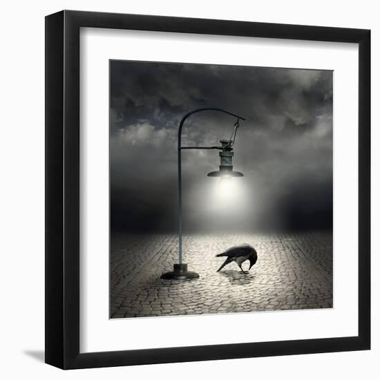 Dark Side-ValentinaPhotos-Framed Art Print