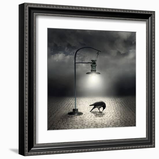 Dark Side-ValentinaPhotos-Framed Art Print