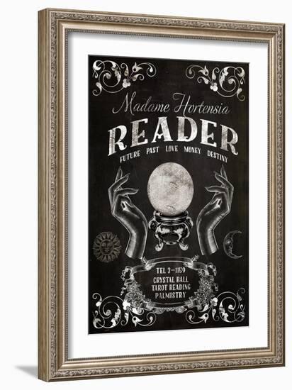 Dark Signs II-Color Bakery-Framed Giclee Print