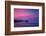 Dark Sunrise Burn, Cannon Beach, Oregon Coast-Vincent James-Framed Photographic Print