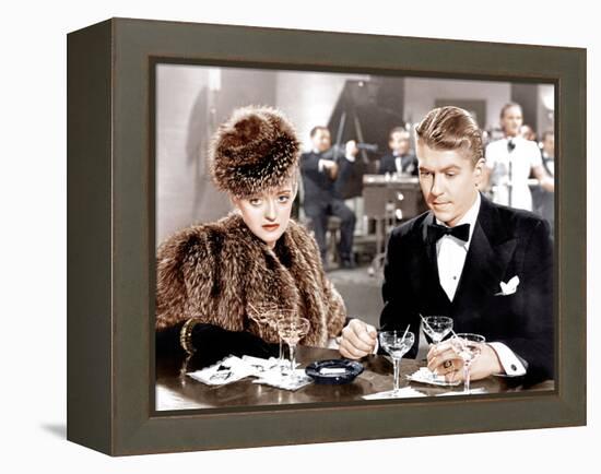 DARK VICTORY, from left: Bette Davis, Ronald Reagan, 1939-null-Framed Stretched Canvas