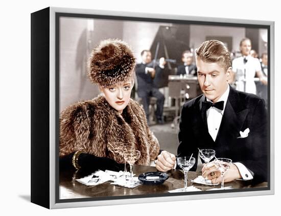 DARK VICTORY, from left: Bette Davis, Ronald Reagan, 1939-null-Framed Stretched Canvas