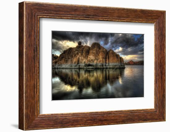 Darkness on the Edge of...-Bob Larson-Framed Art Print