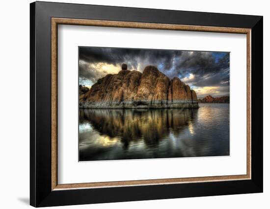 Darkness on the Edge of...-Bob Larson-Framed Art Print