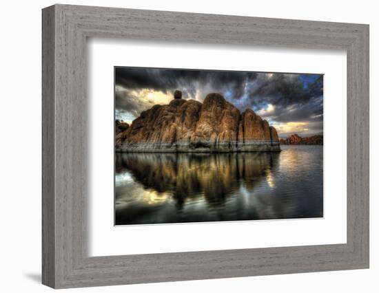 Darkness on the Edge of...-Bob Larson-Framed Art Print