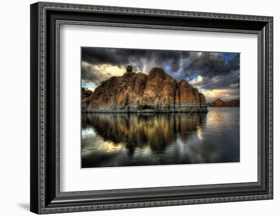 Darkness on the Edge of...-Bob Larson-Framed Art Print