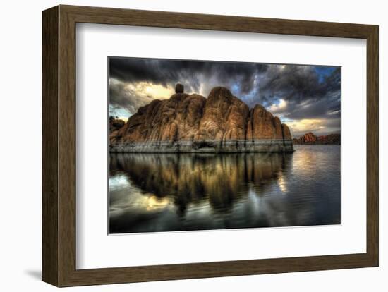 Darkness on the Edge of...-Bob Larson-Framed Art Print