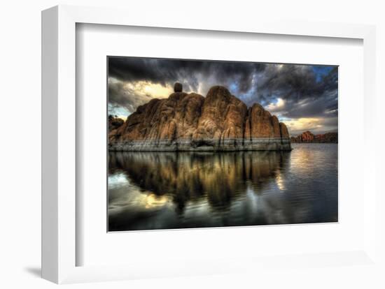 Darkness on the Edge of...-Bob Larson-Framed Art Print