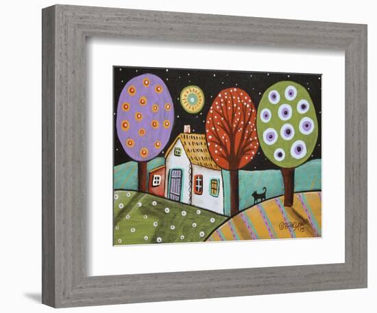 Darkness-Karla Gerard-Framed Giclee Print