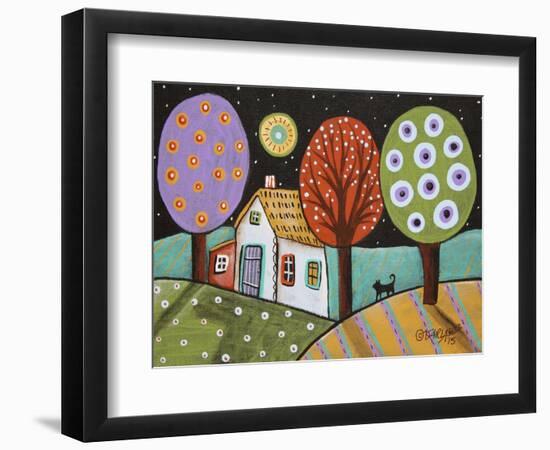 Darkness-Karla Gerard-Framed Giclee Print