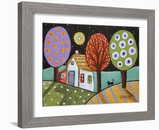 Darkness-Karla Gerard-Framed Giclee Print