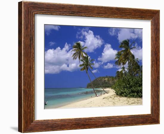 Darkwood Beach, Antigua, Leeward Islands, Caribbean, West Indies, Central America-John Miller-Framed Photographic Print