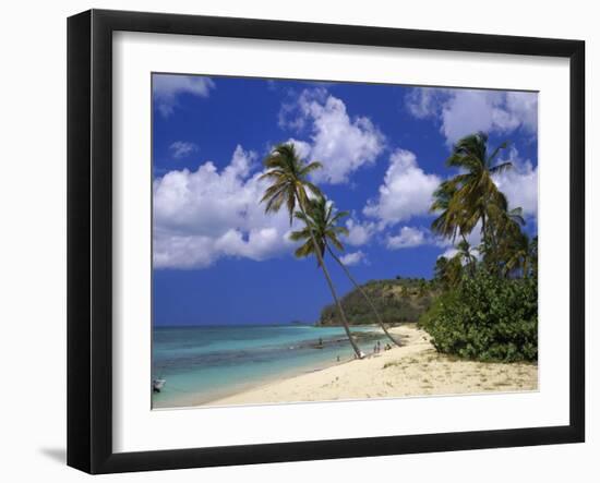 Darkwood Beach, Antigua, Leeward Islands, Caribbean, West Indies, Central America-John Miller-Framed Photographic Print