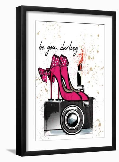 Darling 1-Kimberly Allen-Framed Art Print