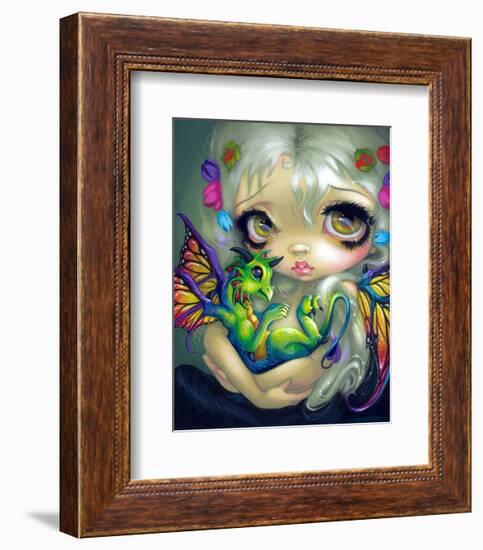 Darling Dragonling IV-Jasmine Becket-Griffith-Framed Art Print