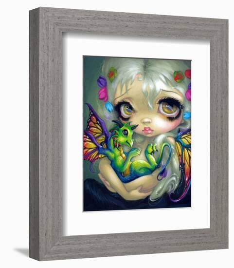 Darling Dragonling IV-Jasmine Becket-Griffith-Framed Art Print