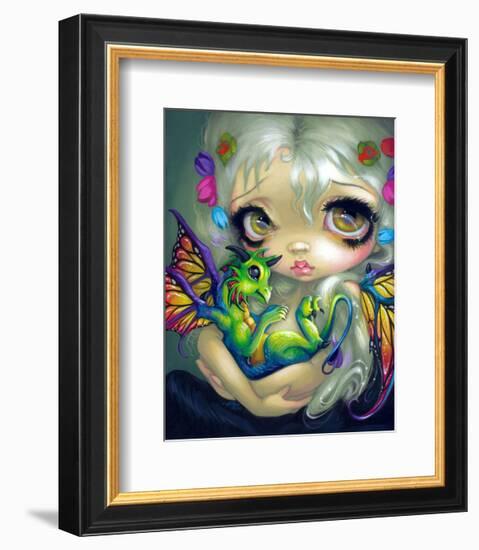 Darling Dragonling IV-Jasmine Becket-Griffith-Framed Art Print