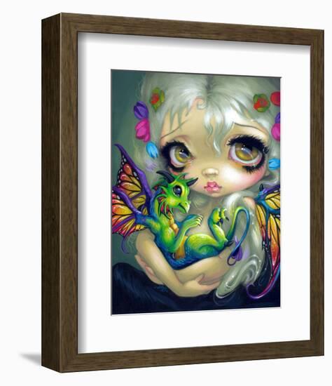 Darling Dragonling IV-Jasmine Becket-Griffith-Framed Art Print