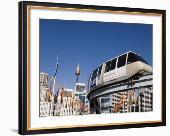 Darling Harbour, Sydney, New South Wales, Australia-Sergio Pitamitz-Framed Photographic Print