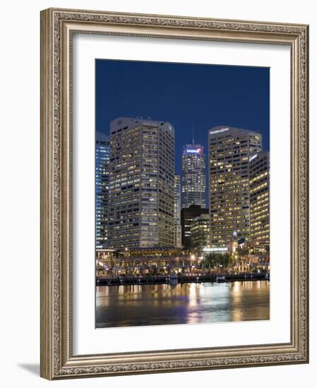 Darling Harbour, Sydney, New South Wales, Australia-Sergio Pitamitz-Framed Photographic Print