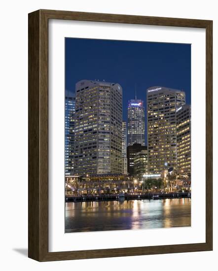 Darling Harbour, Sydney, New South Wales, Australia-Sergio Pitamitz-Framed Photographic Print