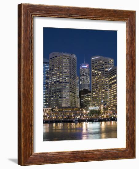 Darling Harbour, Sydney, New South Wales, Australia-Sergio Pitamitz-Framed Photographic Print