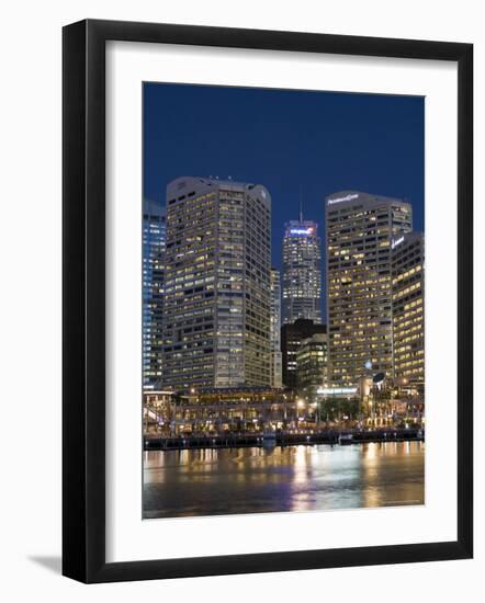 Darling Harbour, Sydney, New South Wales, Australia-Sergio Pitamitz-Framed Photographic Print