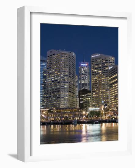 Darling Harbour, Sydney, New South Wales, Australia-Sergio Pitamitz-Framed Photographic Print