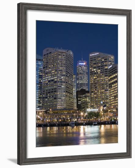 Darling Harbour, Sydney, New South Wales, Australia-Sergio Pitamitz-Framed Photographic Print