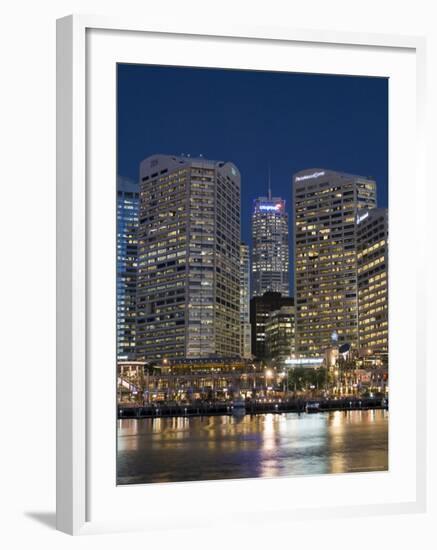 Darling Harbour, Sydney, New South Wales, Australia-Sergio Pitamitz-Framed Photographic Print