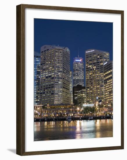 Darling Harbour, Sydney, New South Wales, Australia-Sergio Pitamitz-Framed Photographic Print