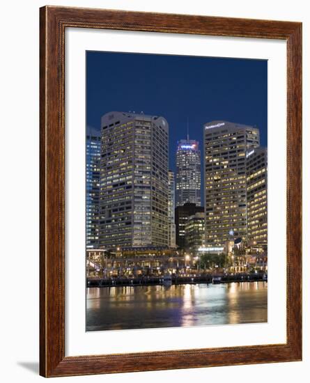 Darling Harbour, Sydney, New South Wales, Australia-Sergio Pitamitz-Framed Photographic Print