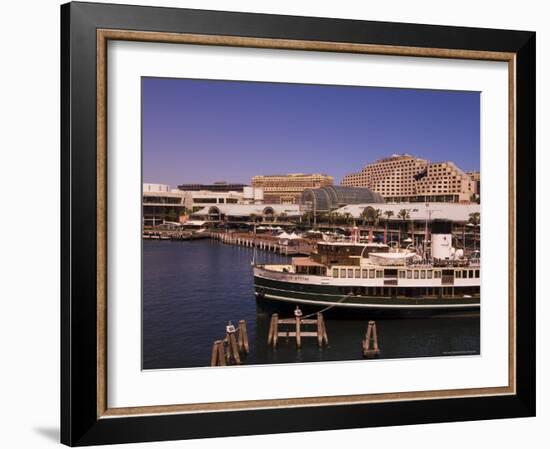 Darling Harbour, Sydney, New South Wales, Australia-Sergio Pitamitz-Framed Photographic Print