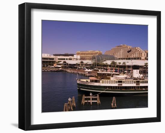 Darling Harbour, Sydney, New South Wales, Australia-Sergio Pitamitz-Framed Photographic Print