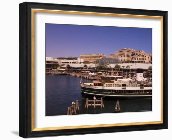 Darling Harbour, Sydney, New South Wales, Australia-Sergio Pitamitz-Framed Photographic Print