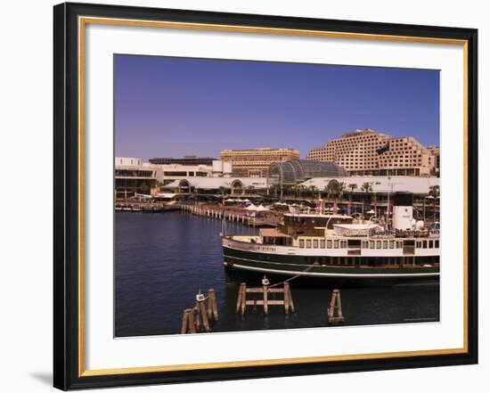 Darling Harbour, Sydney, New South Wales, Australia-Sergio Pitamitz-Framed Photographic Print