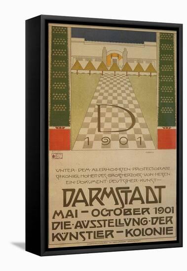 Darmstadt Exhibition Of German Arts-Peter Behrens-Framed Stretched Canvas