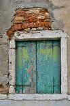 Red Doorway Old Building Burano, Italy-Darrell Gulin-Photographic Print