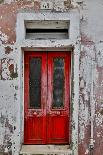 Red Doorway Old Building Burano, Italy-Darrell Gulin-Photographic Print