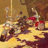 Retro Bikes-Darrell Hill-Giclee Print