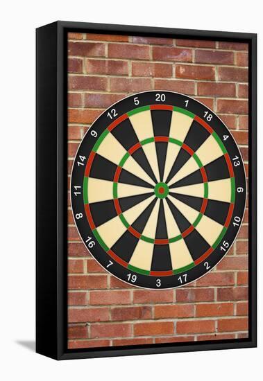 Dartboard Art Poster Print-null-Framed Stretched Canvas