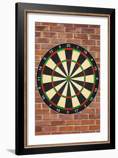 Dartboard Art Poster Print-null-Framed Art Print