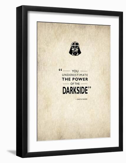 Darth Vader-Mark Rogan-Framed Giclee Print